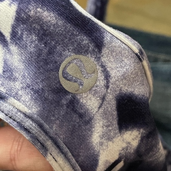 Lululemon Inkblot Blue Tie Dye Cool Racerback Tank - Picture 3 of 3